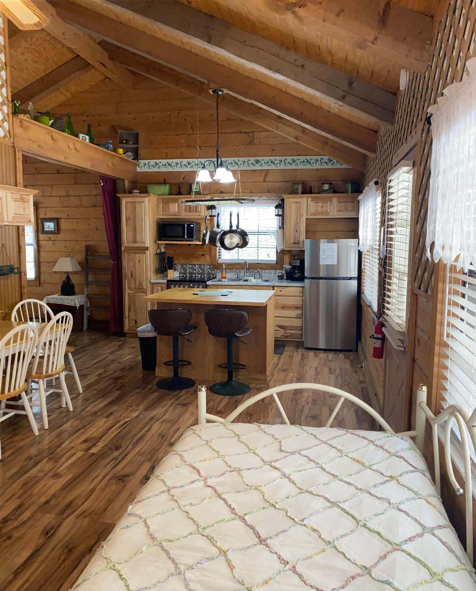 Camper-submitted photo at A Peace Of Heaven Cabins and RV Park, LLC near Vanderpool, TX