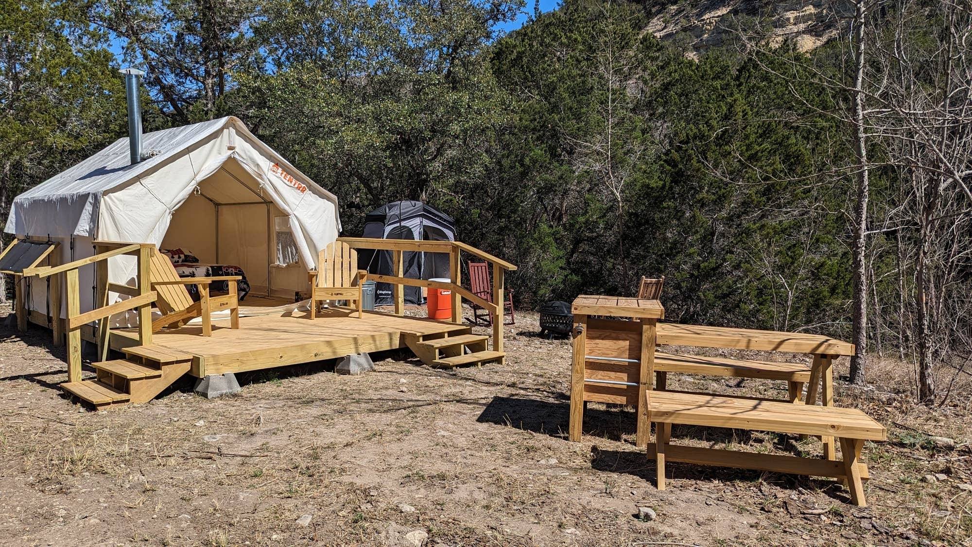 The Dyrt's photo at A Peace Of Heaven Cabins and RV Park, LLC near Vanderpool, TX