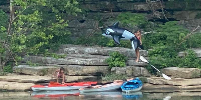 Camper submitted image from Barn on the Buffalo