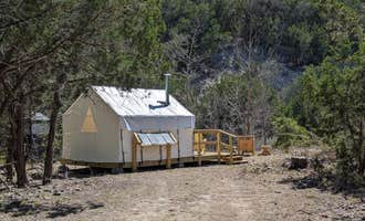 Camping near Lost Maples State Natural Area: A Peace of Heaven Cabins &RV, Vanderpool, Texas