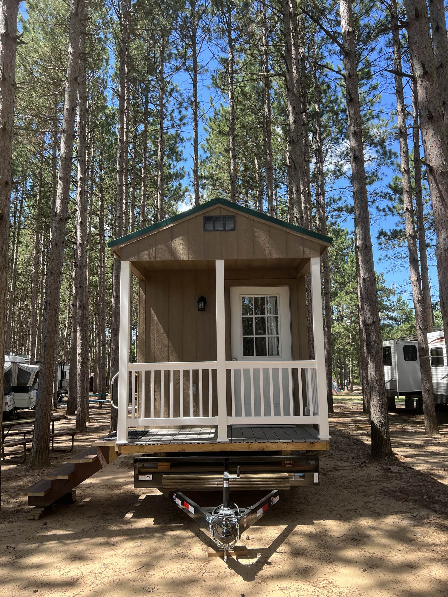 The Dyrt's photo of a cabin at Dell Pines Campground, LLC near Portage, WI