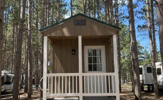 The Dyrt's photo of a cabin at Dell Pines Campground, LLC near Westfield, WI