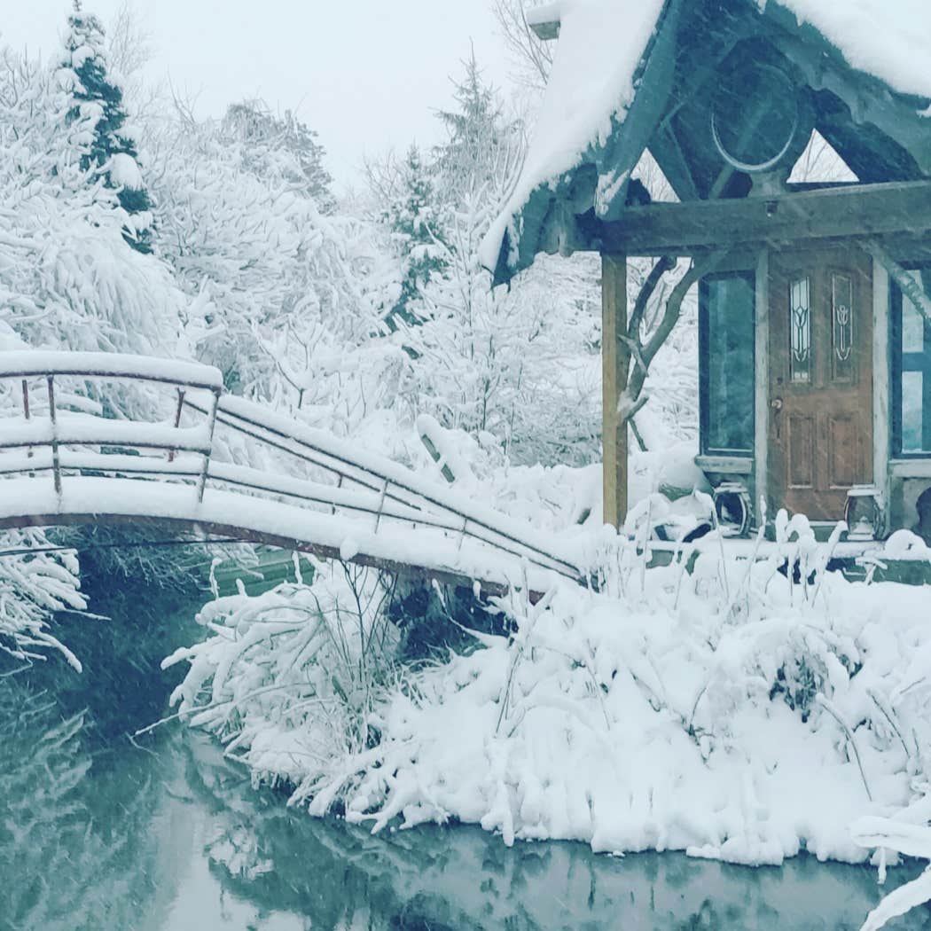 Art Farm  .'s photo of glamping accommodations at Art Farm Fennville near Augusta, MI