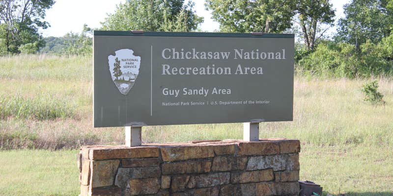 Camper submitted image from Guy Sandy Campground — Chickasaw National Recreation Area