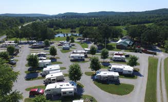 Jeff R.'s photo of rv camping at Mountain Glen RV Park & Campground near Birchwood, TN