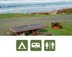 Camper-submitted photo at South Beach Campground — Olympic National Park near Taholah, WA