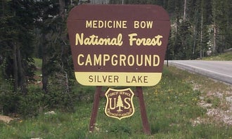 Camping near Bow River: Silver Lake Campground, Centennial, Wyoming