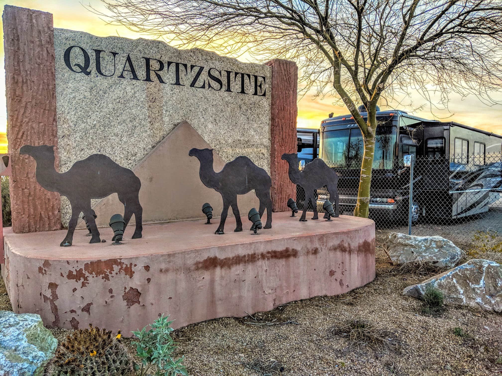 Camper submitted image from La Posa North BLM Long Term Visitor Areas - 4
