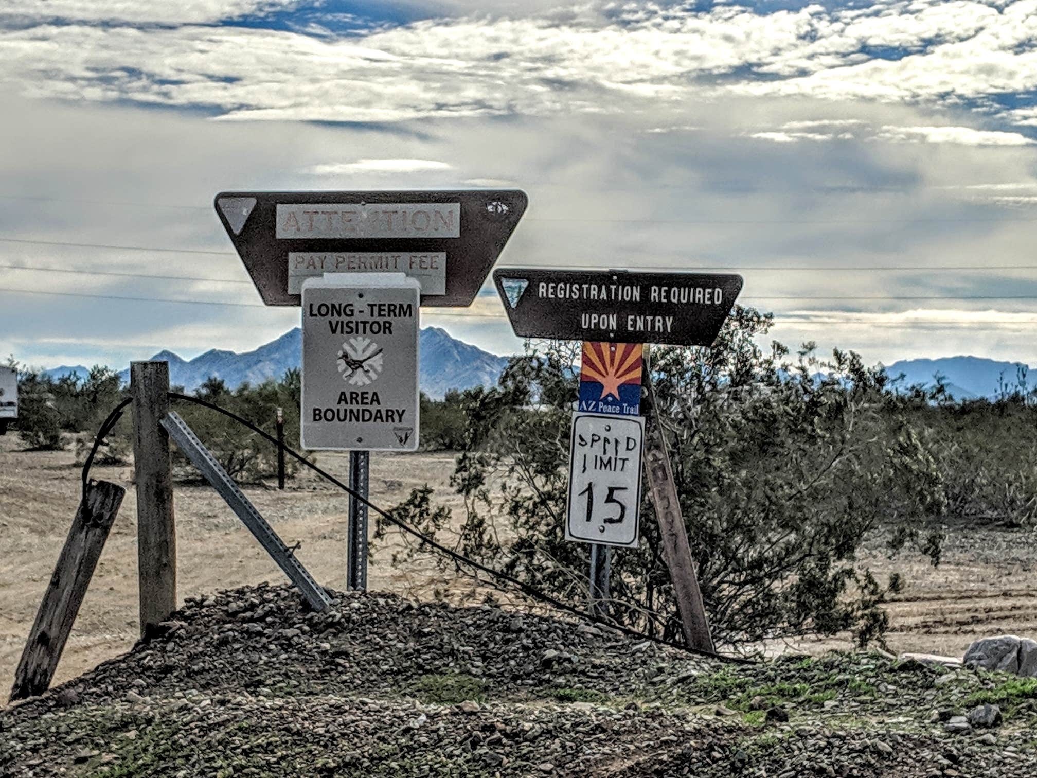 Camper submitted image from La Posa North BLM Long Term Visitor Areas - 5