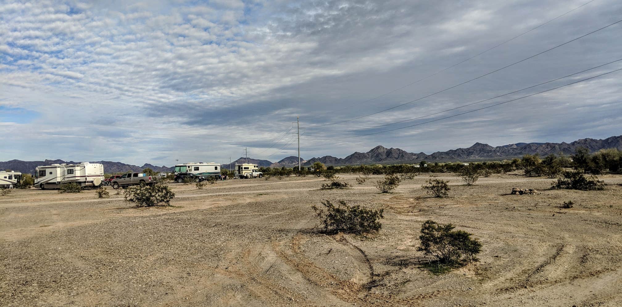 Road Runner BLM Dispersed Camping Area Quartzsite, AZ