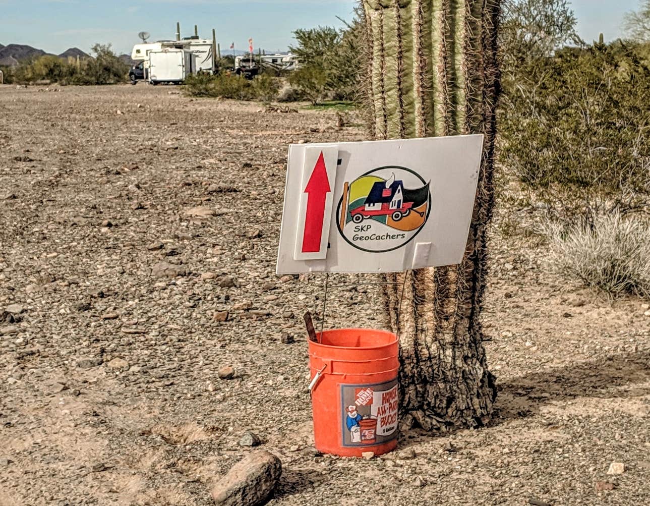 Road Runner BLM Dispersed Camping Area Quartzsite, AZ