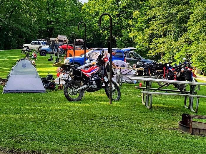 Camper-submitted photo at Bee Run Campground — Sutton Lake near Duck, WV