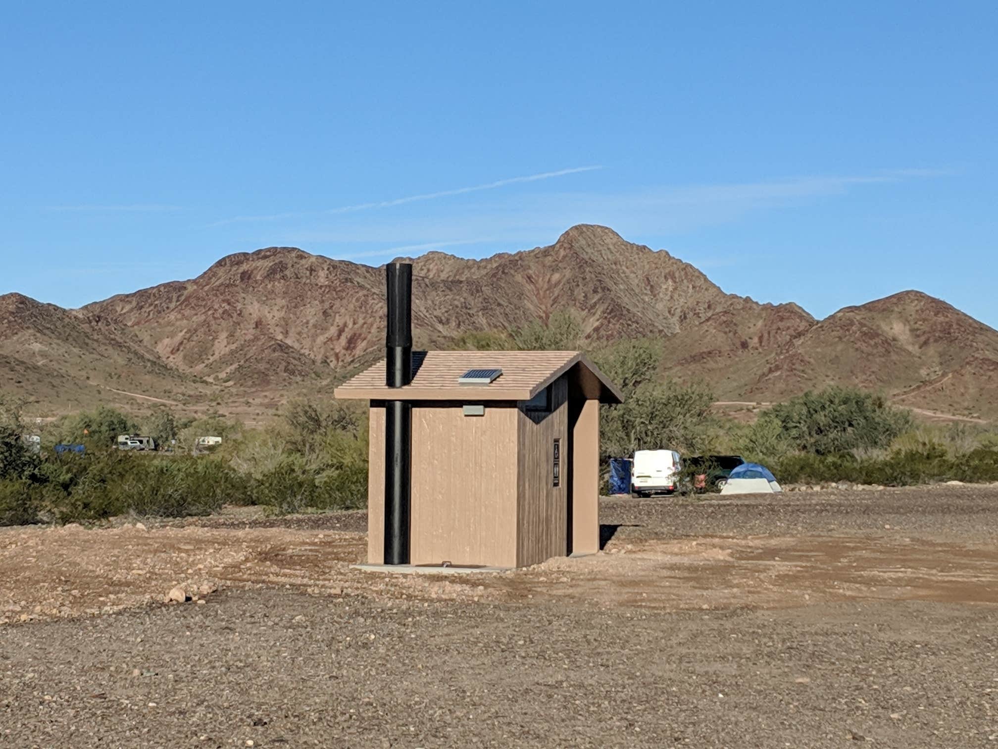 Shari  G.'s photo of a dispersed camping area at La Posa South BLM Long Term Visitor Area (LTVA) near Quartzsite, AZ