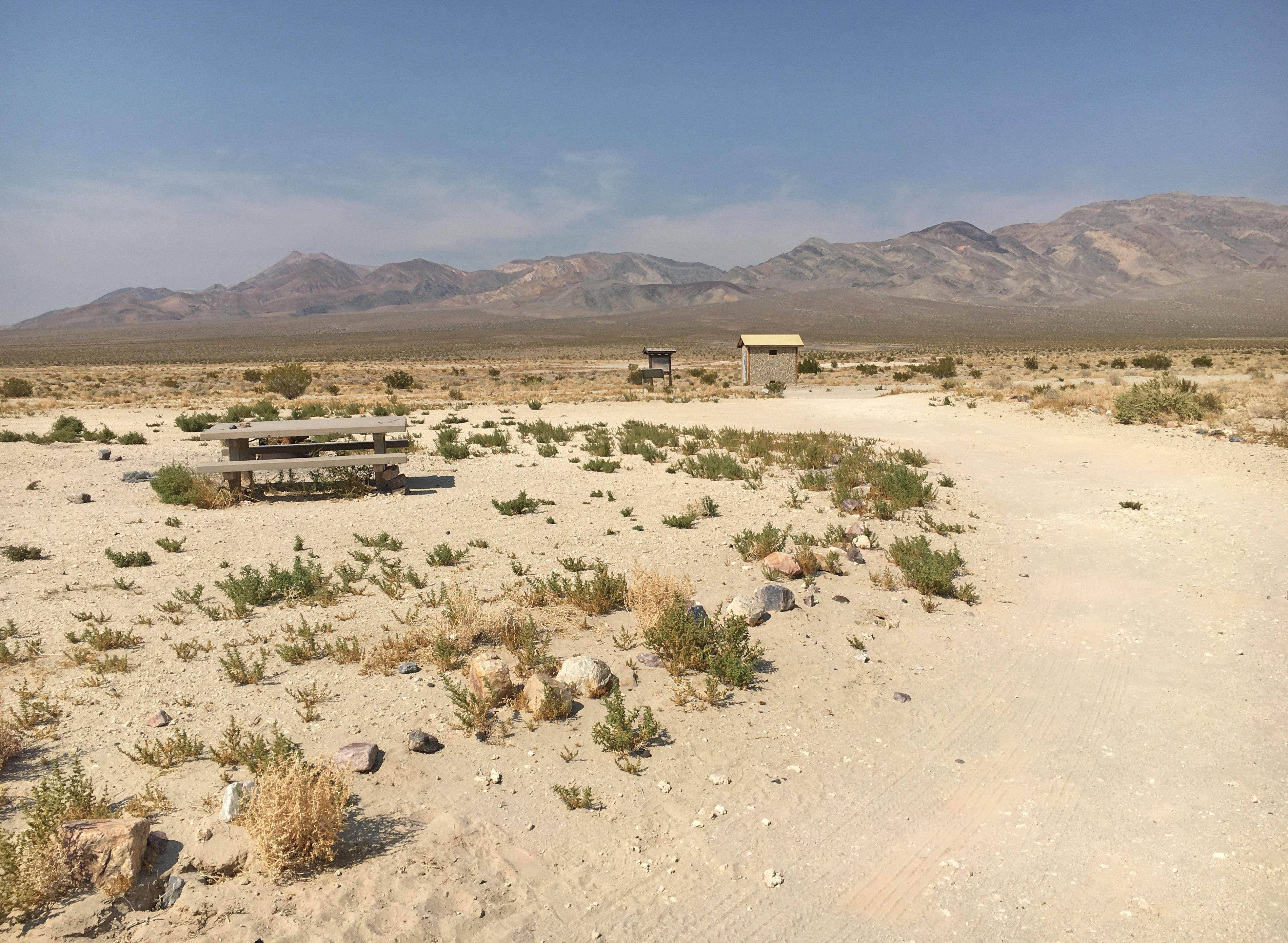 Camping near Mesquite Spring Campground — Death Valley National Park: Eureka Dunes Primitive Campground — Death Valley National Park, Big Pine, California