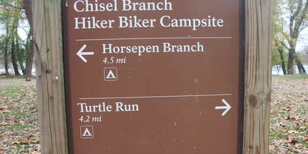 Camper submitted image from Chisel Branch Hiker-Biker Overnight Campsite — Chesapeake and Ohio Canal National Historical Park
