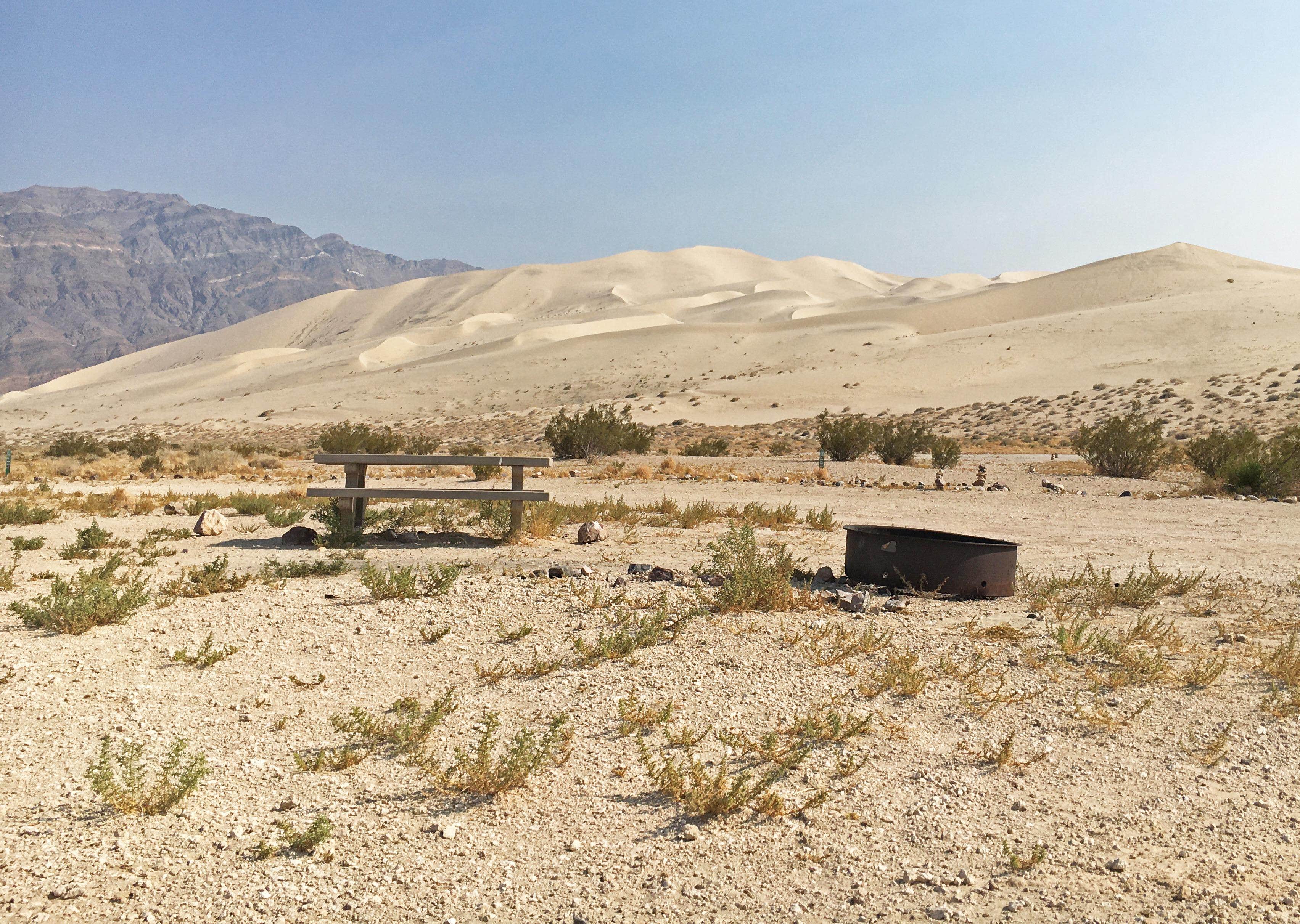 Camper submitted image from Eureka Dunes Primitive Campground — Death Valley National Park - 3