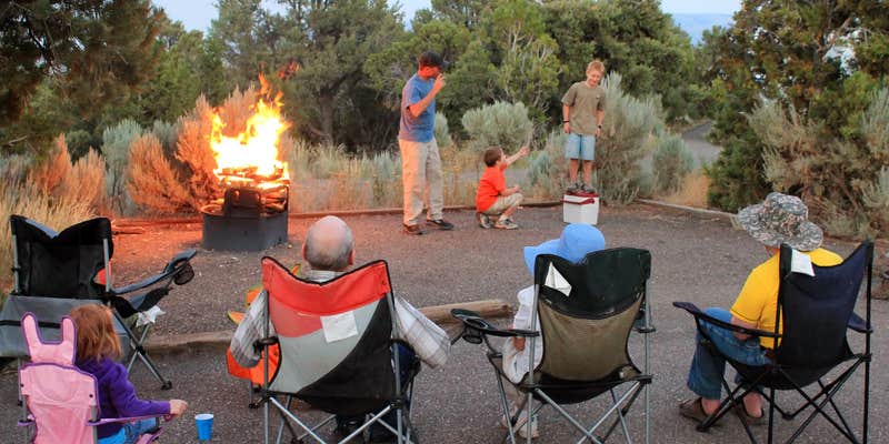 Camper submitted image from Smoky Mountain Campground — Castle Rocks State Park