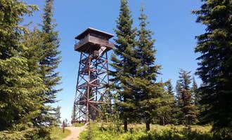 Camping near Whitewater Campground: Lookout Butte Lookout, Warren, Idaho