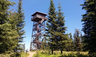 Camping near Halfway House: Lookout Butte Lookout, Warren, Idaho