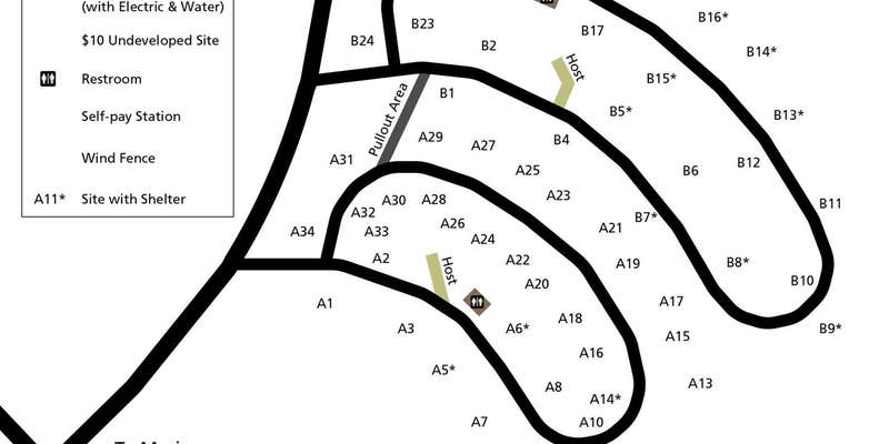 Camper submitted image from Horseshoe Bend Campground — Bighorn Canyon National Recreation Area