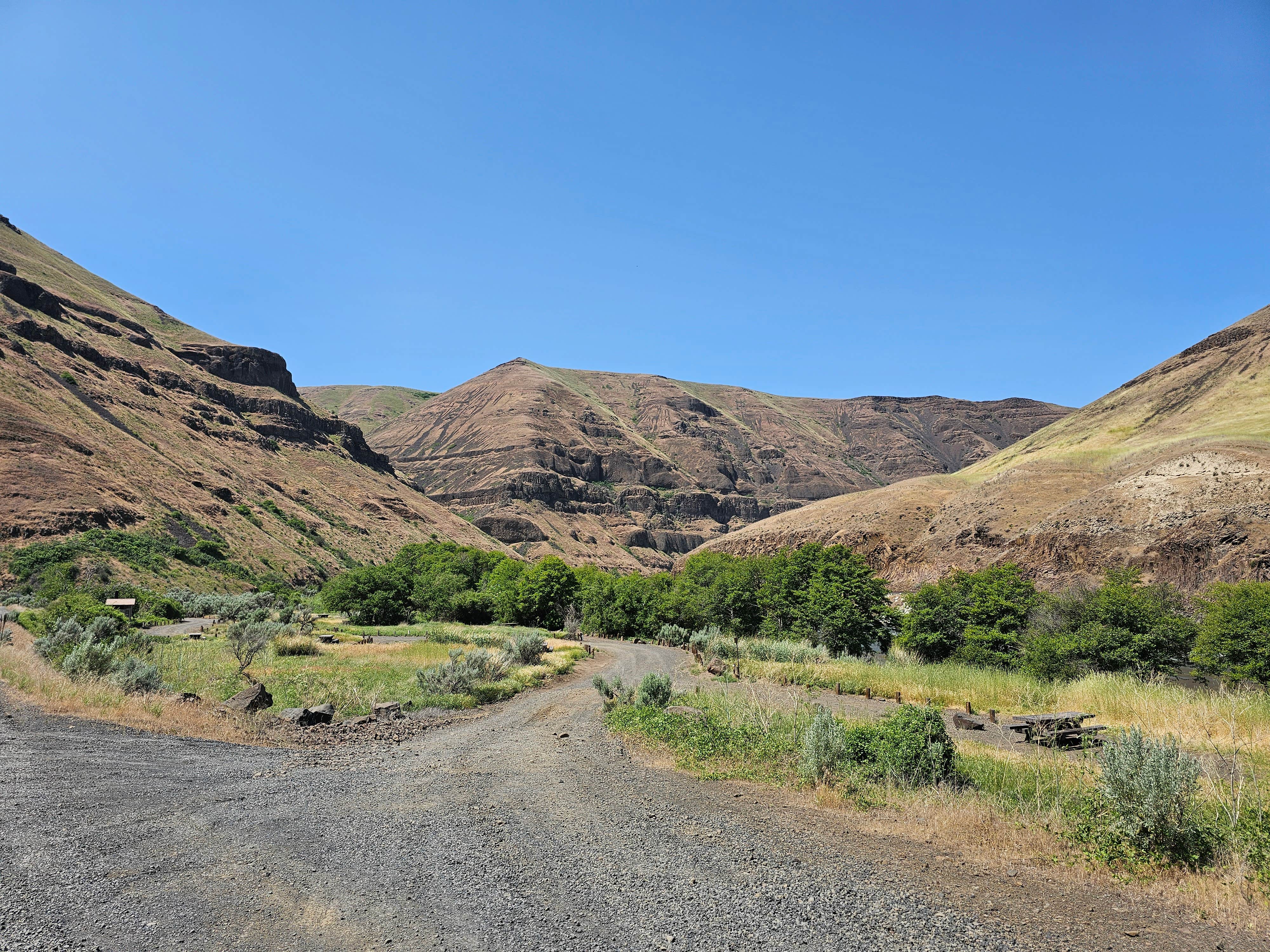 Camper-submitted photo at Jones Canyon Campground — Lower Deschutes Wild And Scenic River near Maupin, OR