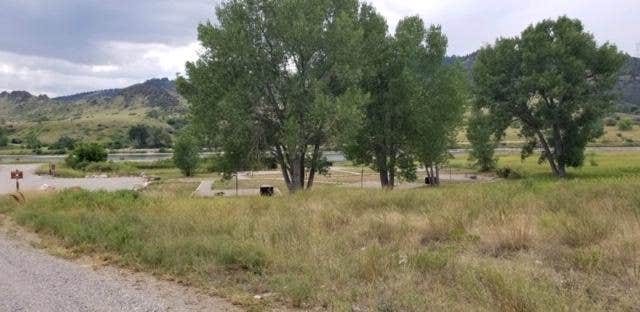 Camper-submitted photo at Grapevine Campground near Pompeys Pillar, MT