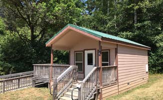 The Dyrt's photo of a cabin at Elk Prairie Campground — Prairie Creek Redwoods State Park near Orick, CA