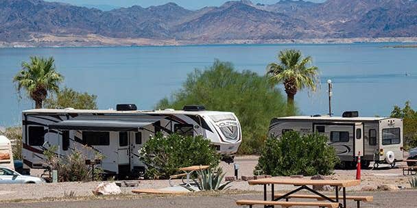 Camper submitted image from Boulder Beach Campground — Lake Mead National Recreation Area
