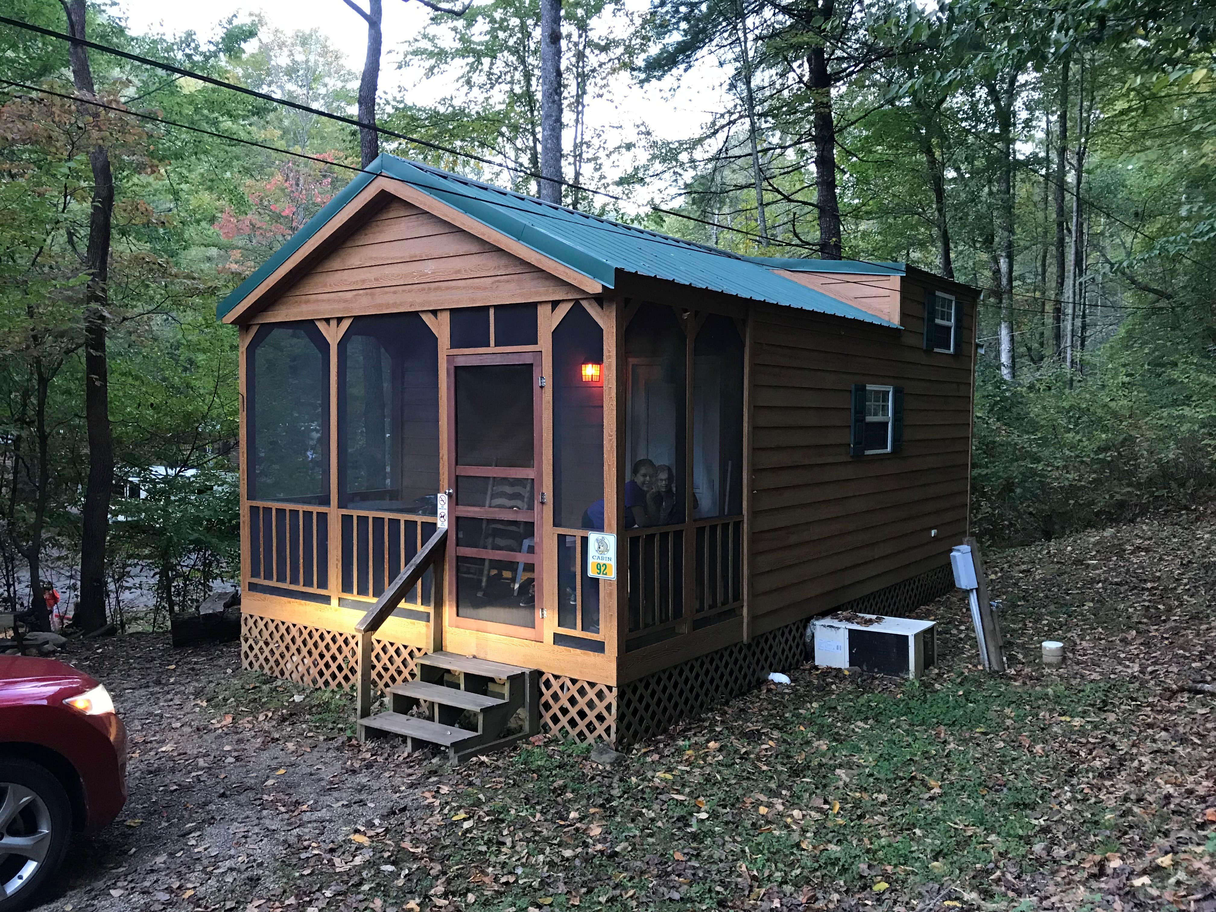 John A.'s photo of glamping accommodations at Yogi Bear's Jellystone Park Camp-Resort Yogi Bear in the Smokies near Bryson City, NC