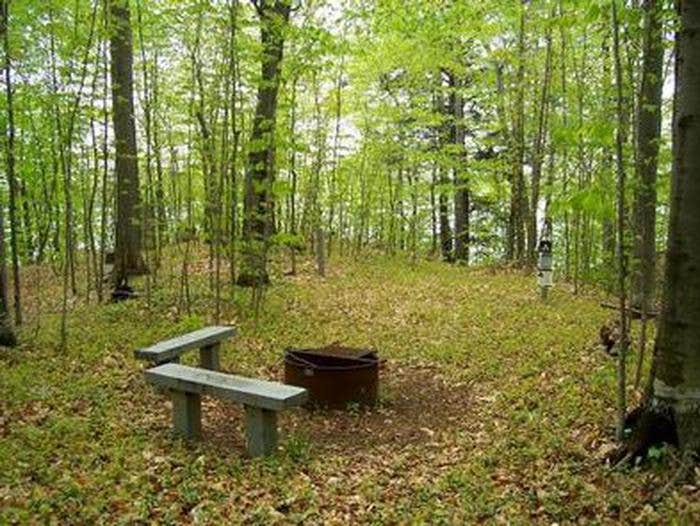 Camping near Little Dune II Campsite on Grand Island: Road's End Campsite on Grand Island, Munising, Michigan
