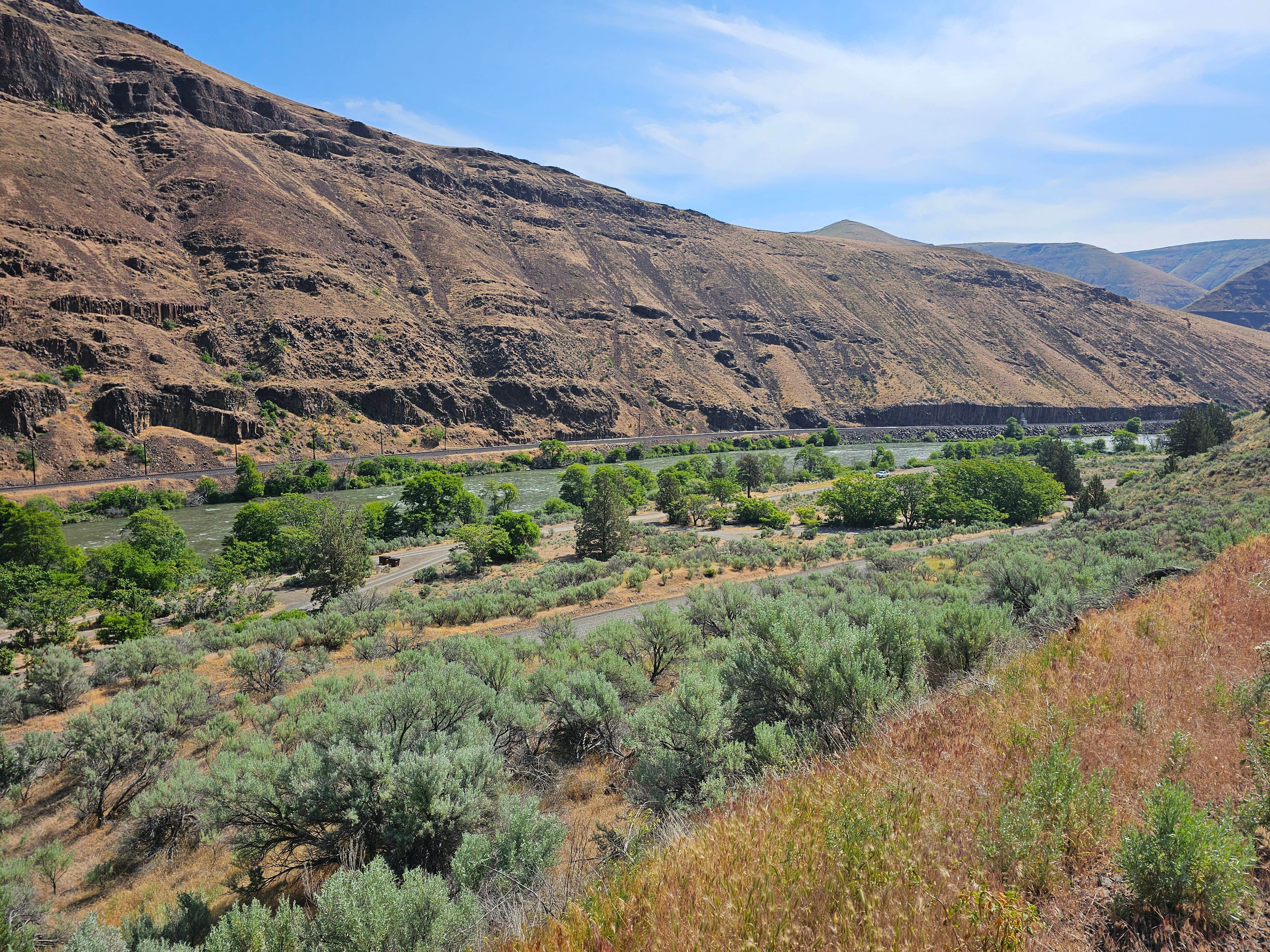 Camper submitted image from Beavertail Campground — Lower Deschutes Wild And Scenic River - 1