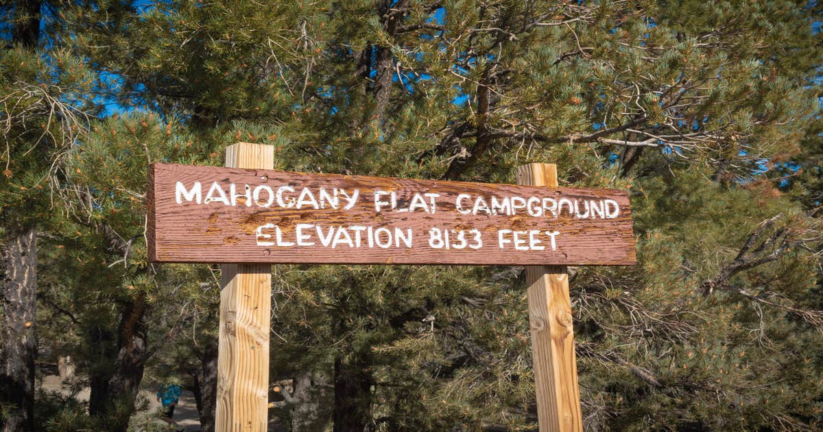 Mahogany Flat Primitive Campground — Death Valley National Park