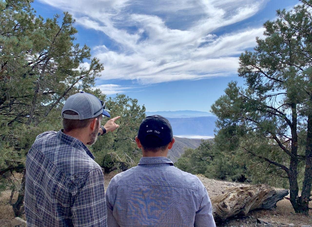 Camper-submitted photo at Mahogany Flat Primitive Campground — Death Valley National Park near Death Valley National Park