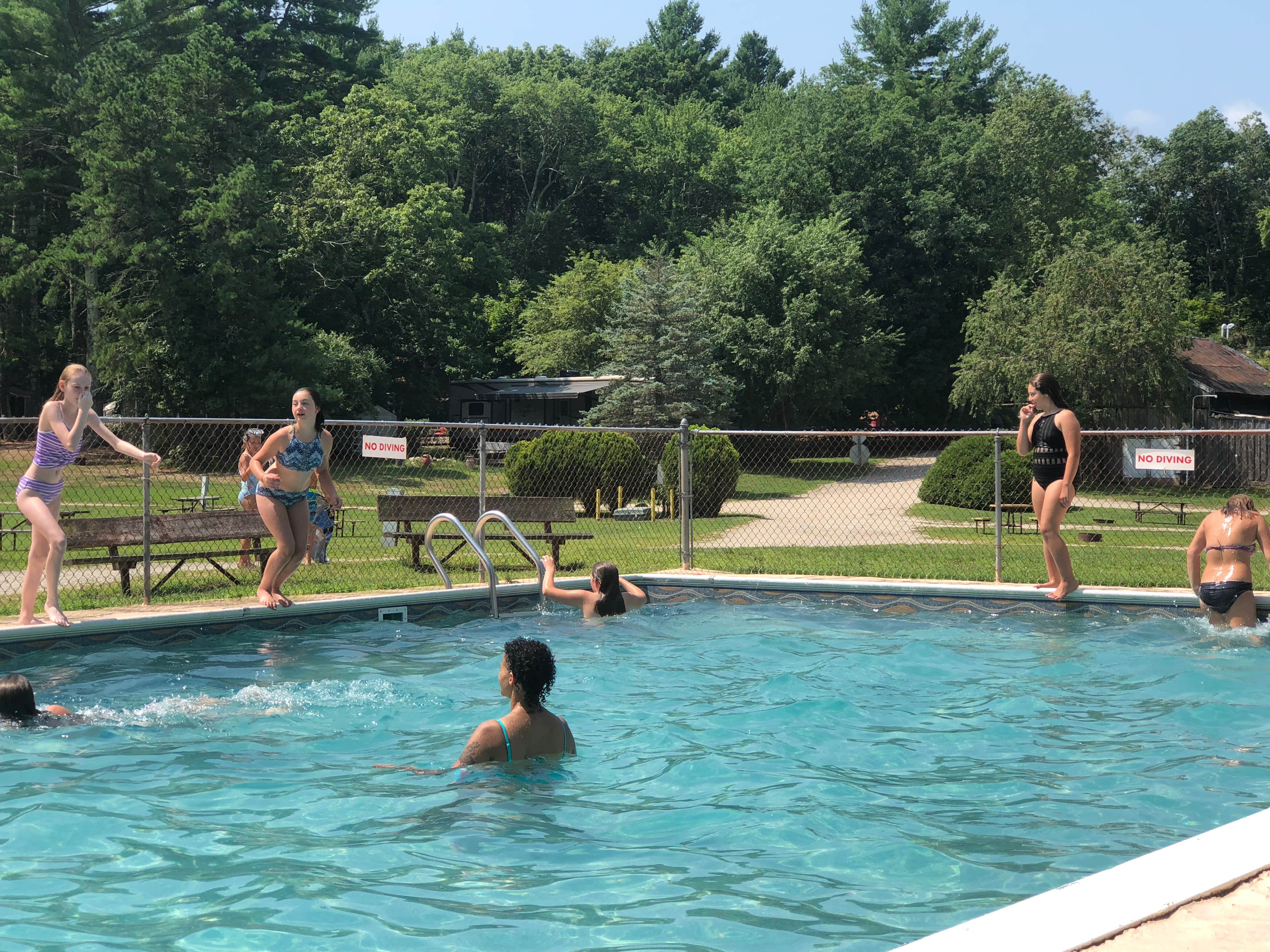 Camper-submitted photo at River Bend Campground near North Scituate, RI