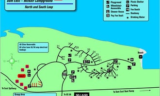 Camping near Dam West Campground: Dam East - Mcnair Campground, Carlyle, Illinois