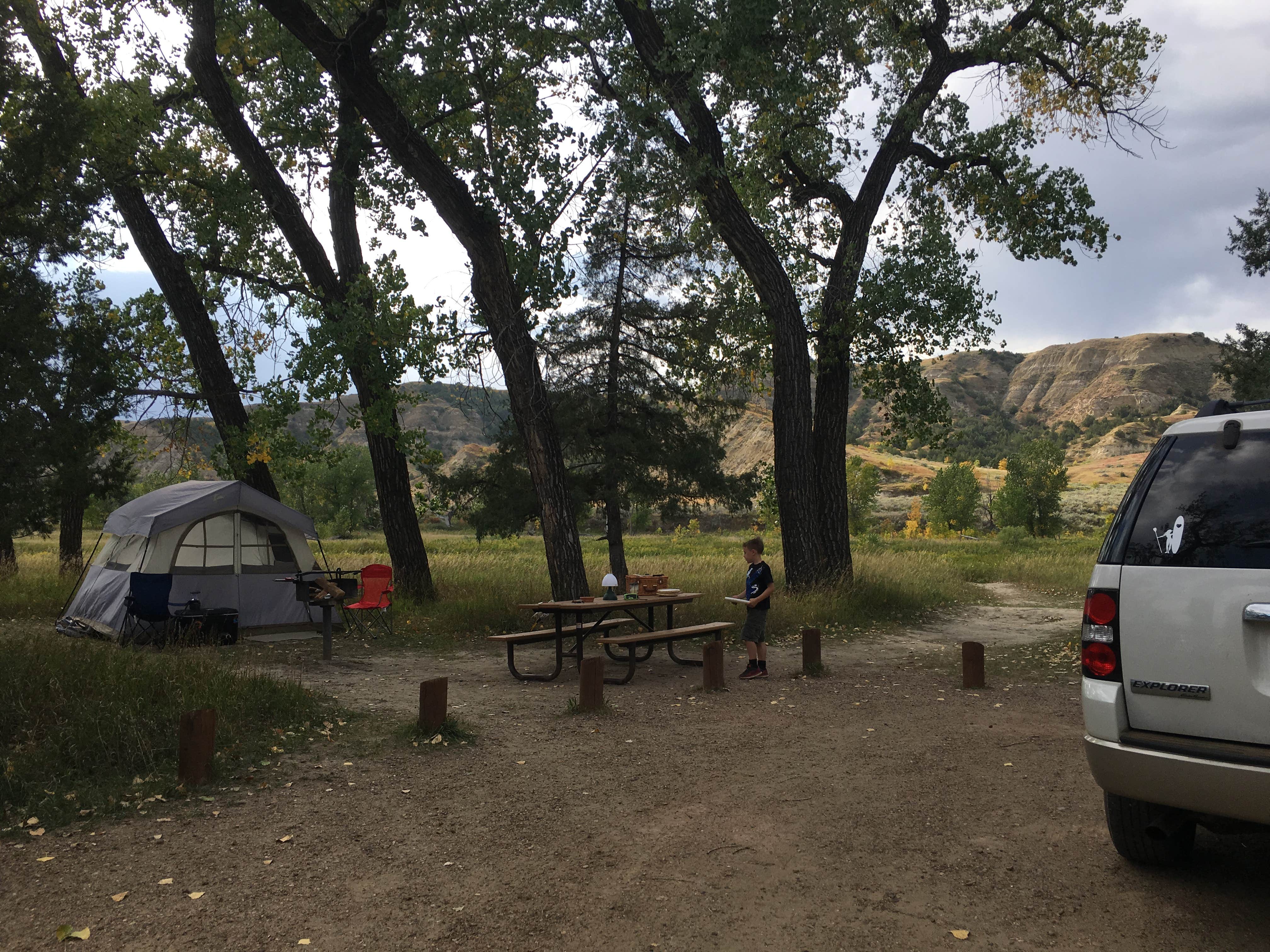 Brandi M.'s photo at Cottonwood Campground — Theodore Roosevelt National Park near Sentinel Butte, ND