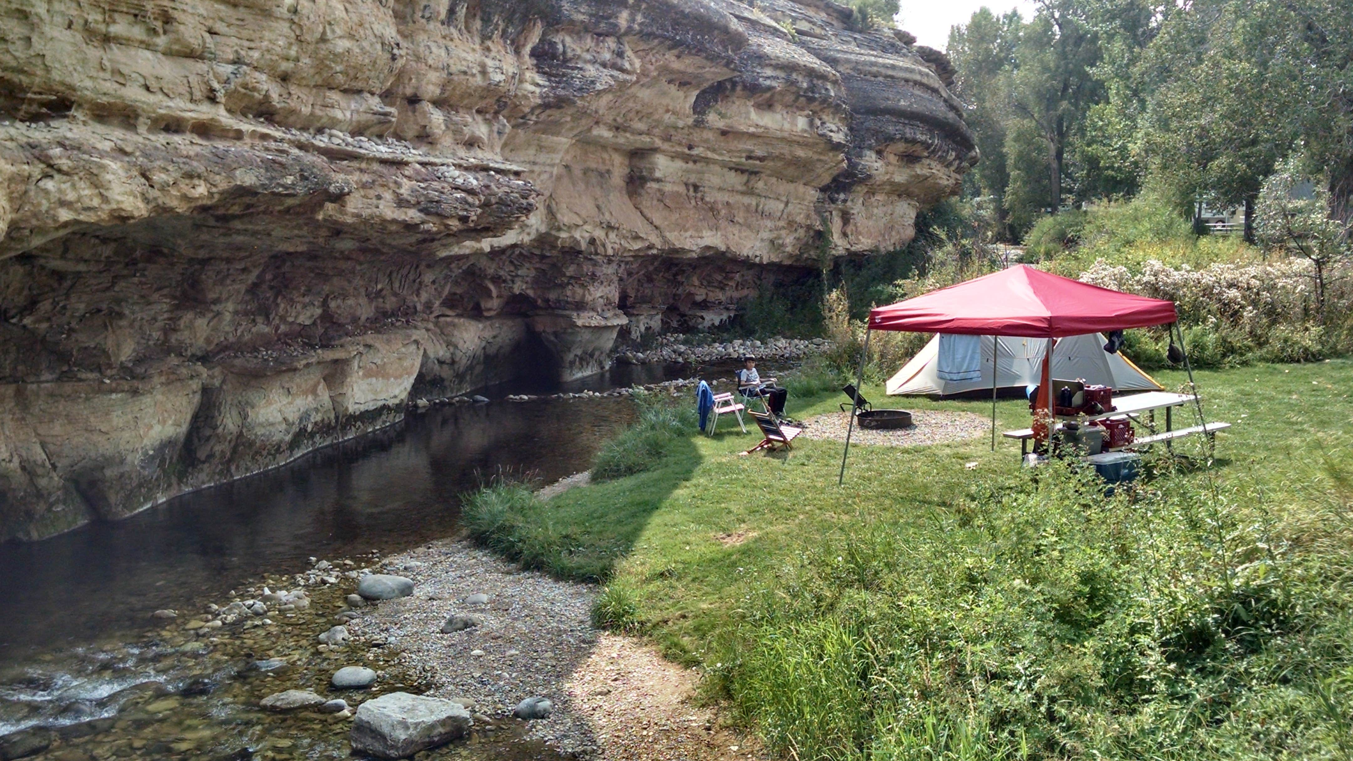 Camper submitted image from Medicine Lodge Archaelogical Site Campground - 4