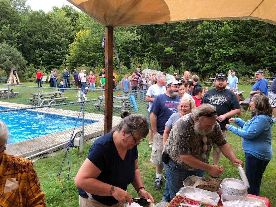 Camper-submitted photo at Wilderness Edge Campground near Medford, ME