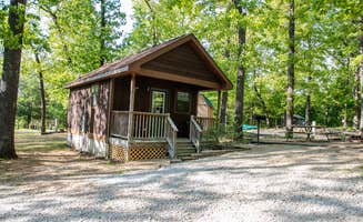 Melissa G.'s photo of a cabin at Shady Oaks Campground & RV Park near Lakeview, AR