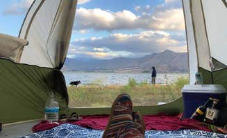 Hayley K.'s photo of a dispersed camping area at Stine Cove Recreation Site near Bakersfield, CA