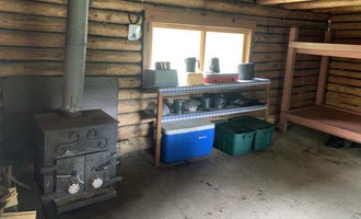 Camping near Hogan Cabin: Twogood Cabin, Sula, Montana