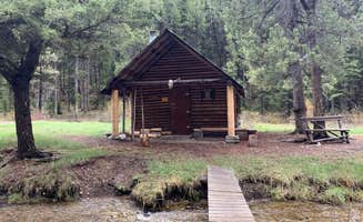 The Dyrt's photo of a cabin at Twogood Cabin near Sula, MT