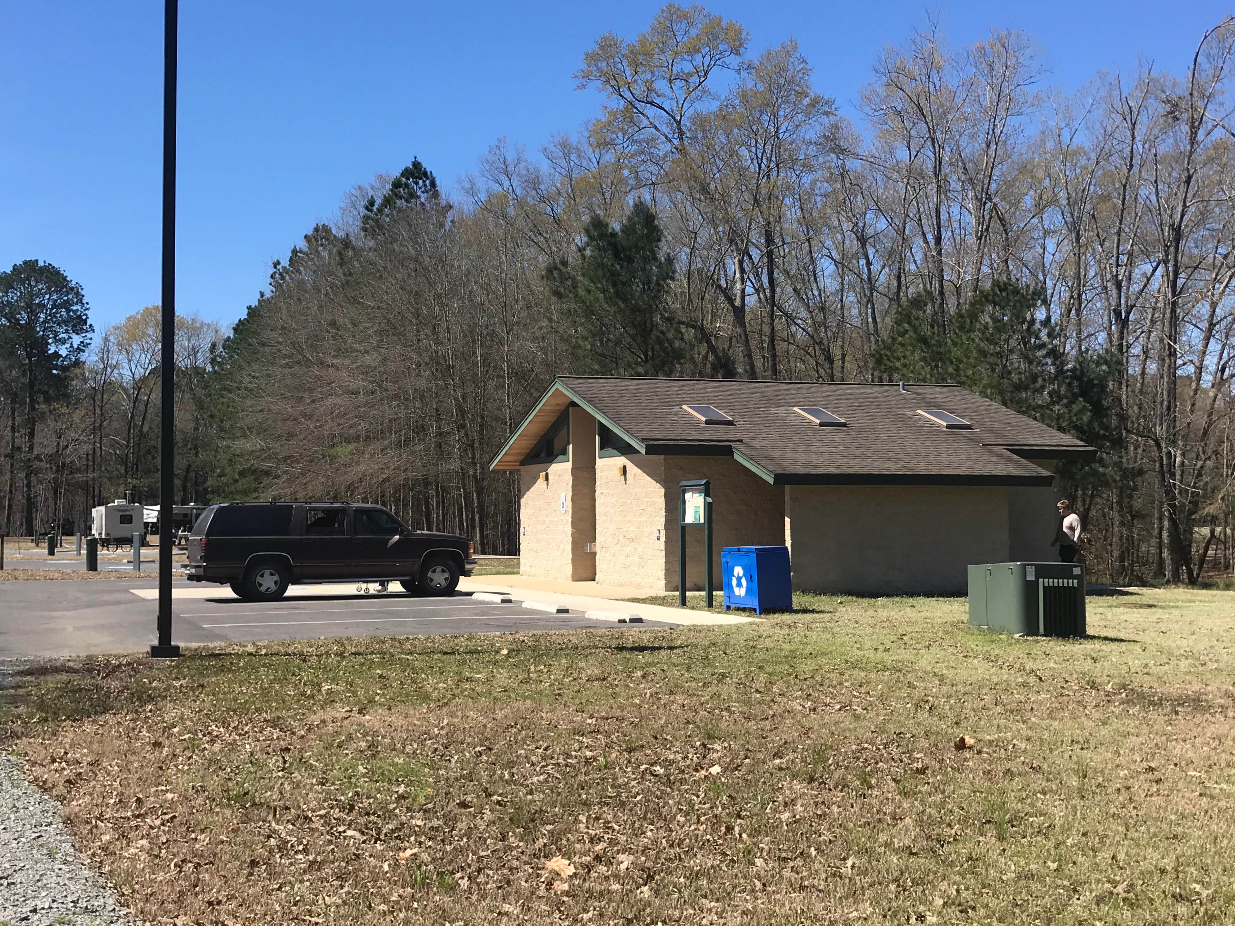 Lisa P.'s photo of a cabin at Moro Bay State Park Campground near Damascus, AR