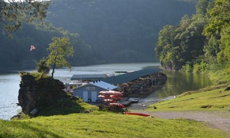 Camping near Campsite on the Caney: Horseshoe Bend Marina, Antioch, Tennessee