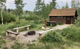 The Dyrt's photo of a cabin at Bassam Guard Station near Coaldale, CO