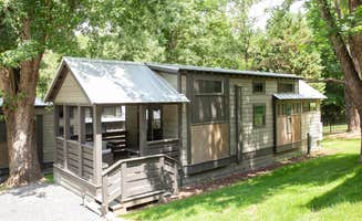 Cassie S.'s photo of glamping accommodations at Little Arrow Outdoor Resort near Croatan National Forest
