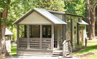 Cassie S.'s photo of a cabin at Little Arrow Outdoor Resort near Townsend, TN