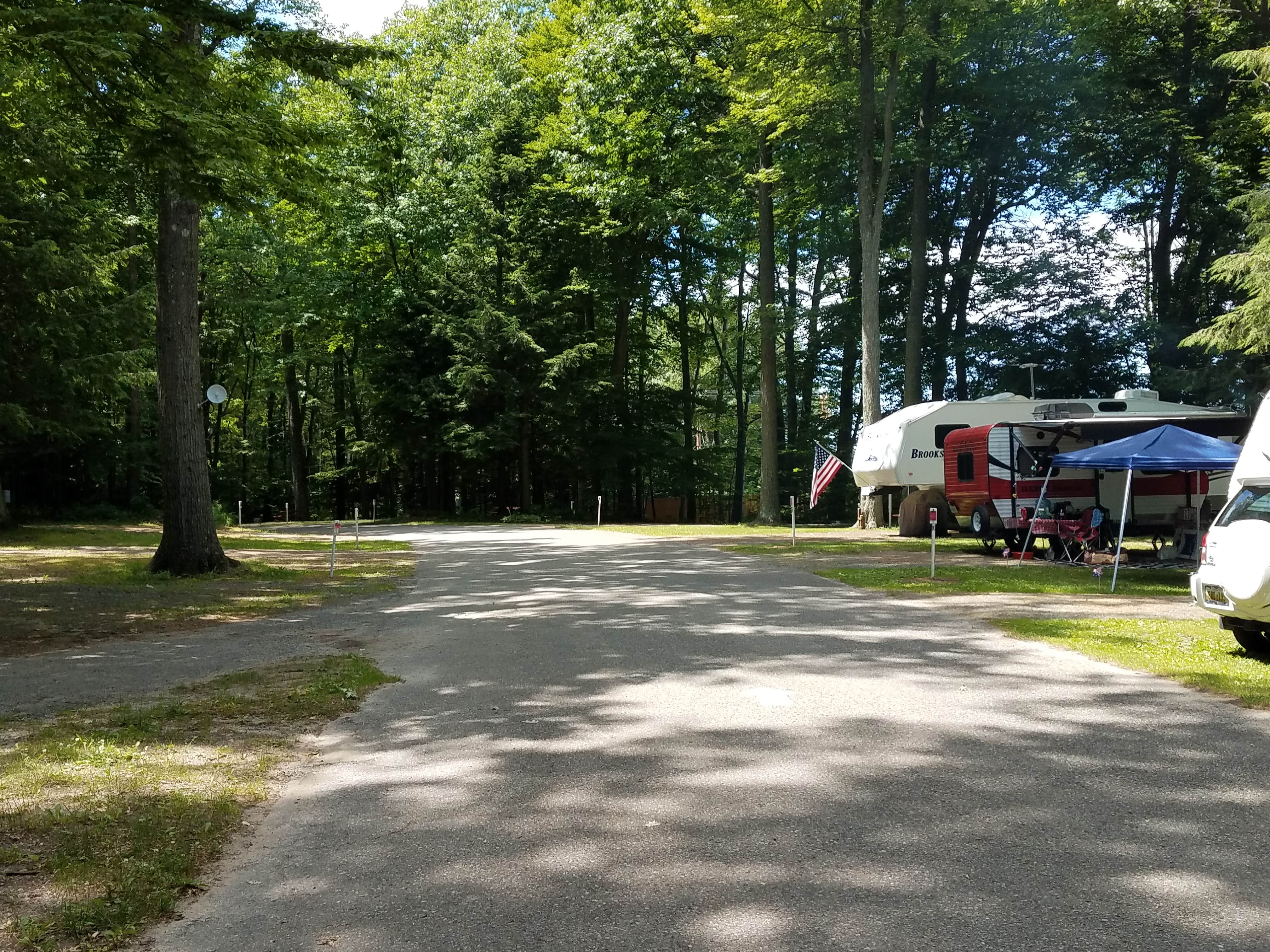 Eric W.'s photo of rv camping at Mason County Campground near Custer, MI