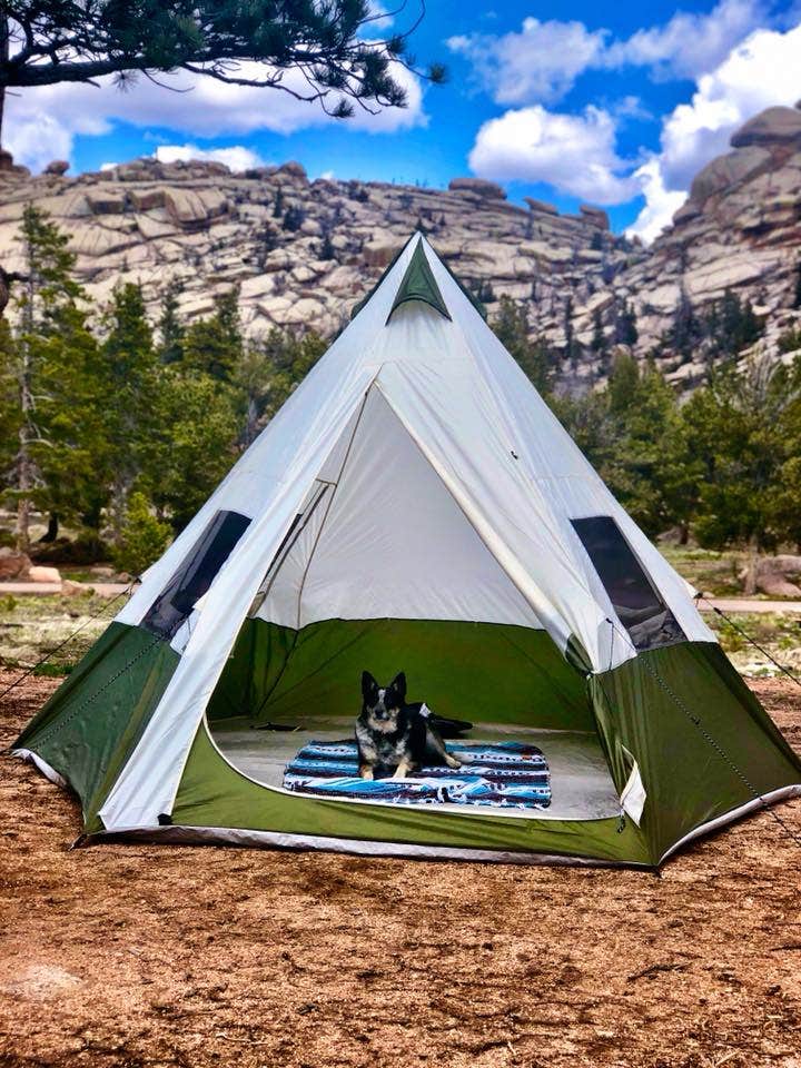 Hayley K.'s photo at Vedauwoo Tent Campground (Wy) — Medicine Bow Routt N Fs & Thunder Basin Ng near Buford, WY