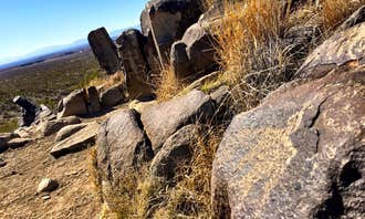 Camping near Mountain Springs Ranch RV Park: Three Rivers Petroglyph Site, Bent, New Mexico